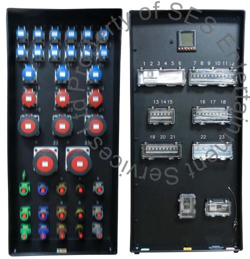 400A/3 - 1 x powerlock, 2 x 125A/3, 3 x 63A/3, 3 x 32A/3, 3 x 32A/1 12 x 16A/1 400A/3 - 1 x powerlock, 2 x 125A/3, 3 x 63A/3, 3 x 32A/3, 3 x 32A/1 12 x 16A/1